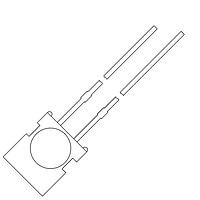 Kingbright WP1043SGD ບາແບຣ້ໄຟ LED ສີຂຽວ 568nm 10mcd ບາແບຣ້ໄຟກາງແຈ້ງ