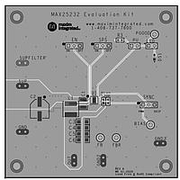 Analog Devices MAX25232EVKIT# ຕົວຄວບຄຸມແຮງໂຕລະຟັດ - ຕົວຄວບຄຸມສະຫວັດ EVkit ສໍາລັບ MAX25232 - HV 2.5A ຕົວນ້ອຍ Iq ຂະໜາດນ້ອຍ