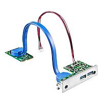 SCHNEIDER HMIYMINUSB1 ໂມດູນອິນເຕີເຟດ Mini PCIe - 2xUSB 3.0