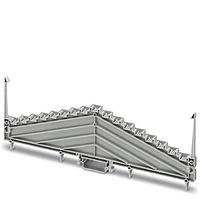 PHOENIX CONTACT 3029334 ເຄື່ອງມືແລະອຸປະກອນເຊື່ອມຕໍ່ Terminal Block D-ZRV 8 BU