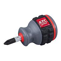 KTC D1PS-2 ພລາສຕິກ Grip Stubby Screwdriver (25mm x 75mm)