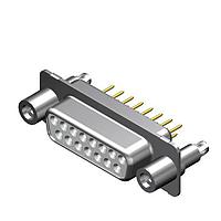 Molex / FCT 173109-1453 ມາດຕະຖານຄວາມໜາແຮງ FCT DSUB STR PC RCPT 25 PN ມີ CLINCH