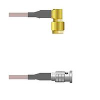 Amphenol Custom Cable Q-3400V0005048i ສາຍສັນຍານ RF SMA-RP/HDBNC-SP G316 48I