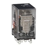 Schneider Electric Relays 792XDXC-24D ຄູບ MINI CNRL RELAY 4PDT 6A COIL: 24VDC