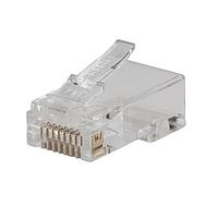 Klein Tools VDV826-702 ຊຸດຕິດຕໍ່ Pass-Thru Modular Data Plug, RJ45- CAT5E, 50-Pack