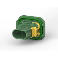 AMP Connectors - TE Connectivity 3-1703841-1 ກອງປົກຄຸມ 2POS, TAB 2.8X0.8, TAB HSG, ASSY