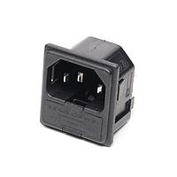 Bulgin PF0011/20/63 ປາກເຂົ້າ Snap Fit IEC Fused Inlet