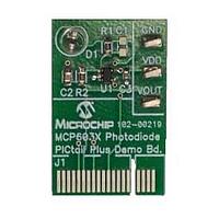 Microchip Technology MCP6031DM-PTPLS ເຄື່ອງມືພັດທະນາ IC ເພື່ອເພິ່ມພະລັງ MCP6031 Photodiode PICtail Plus DemoBrd