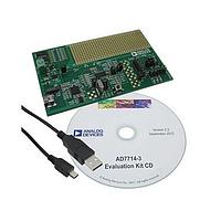 Analog Devices EVAL-AD7714-3EBZ ADC CMOS, 3V/5V, 500  A, 24-Bit Sigma-Delta, ການປະຕິບັດສັນຍານ ADC