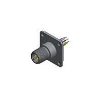 Amphenol CONEC 43-01353 ປະກອບຊ່ອງ M12 ຊາຍ SAL-12-FSV8-0.5-26