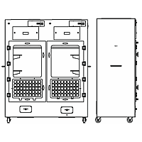 Air Science FDC-008DXT-G ຕູ້ອົບແຫ້ງຫຼັກຖານ (60")