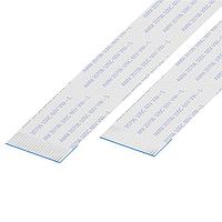 GCT (Global Connector Technology) 05-21-A-0101-A-4-06-4-T ເສັ້ນສາຍຕໍ່ລົງ FFC / FPC 0.5mmP. FlatFlexCble, 21Contact, Conductor SameSide, Len101mm/4in, Tin Plt