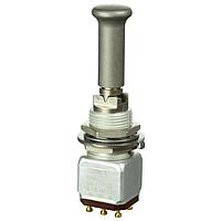 Honeywell 12TW8-7E ສະຫນັບສະຫນູນ Toggle DPDT (ON)-OFF-(ON) Solder Term