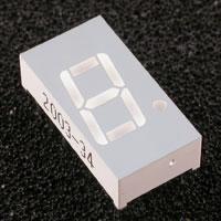 Kingbright SA04-11EWA ຈຸດສະແດງຕົວເລກ HI EFF ແດງ ກະຈາຍແບບຕ່າງ 1 ດິຈິດ