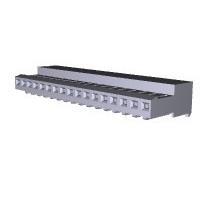 AMP Connectors - TE Connectivity 4-640441-7 ການປະກອບ Receptacle 17P MTA100 CONN ASSY WHT