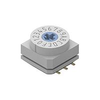 Wurth Elektronik 428521520817 ສະຫນັບສະຫນູນການສະຫນອງການຫຼິ້ນ WS-ROSV Rot Swi IP67 16Pos Hor Rd Cros bl