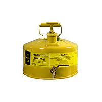 Sysbel SCAN005Y SYSBEL Safety Dispensing Can 2.5 Gallon (9.5L) Yellow | Type I Flammable Liquid Safety Can – SCAN005Y
