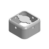 Masach Tech MS093-10F ກະແຈປ້ອງກັນ EMI/RFI, ສອງສ່ວນ 9.3 x 9.3 x 5mm ກະແຈປ້ອງກັນ RF/EMI ສອງສ່ວນ ດວ້ຍການດຶງບໍ່ມີຕໍ່ (CRS)