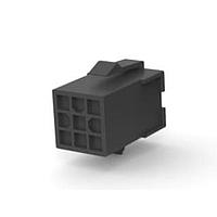 AMP Connectors - TE Connectivity 1-172161-9 ຮູງຮັບ Receptacle MINI CAP 9P ສີດຳ