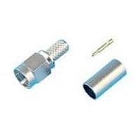 AIM-Cambridge / Cinch Connectivity Solutions 29-3100 ຕົວເຊື່ອມ SMA CRIMP 3 PC. 58A/U-141