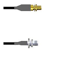 Amphenol Custom Cable Q-3204S000M008i ສາຍສະບັບ RF SMA-SJB/TNC-SJB LMR24 8I