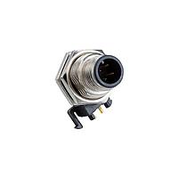 Amphenol LTW M12A-08PMMR-SF7003 ຕົວເຊື່ອມຕໍ່ມິດສະຕິກວົງກົມ M12 ຕົວເຊື່ອມຕໍ່ມິດສະຕິກວົງກົມ, ລະຫັດ A, ເຫລັກ, 2A, 08 ແພັດ, ຕົວເຊື່ອມຊາຍ, ຕົວຕິດຊາຍ, ເຮັກຊາໂກນ, M12*1.0, ການດັບສະບັບດ້ວຍການສະບັບສະບັບ, PCB 90, ຕົວຮັບ, ການຢືນຢັນດ້ານໜ້າ, IP67 ການຕິດຕໍ່