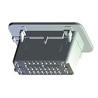 AMP Connectors - TE Connectivity 2112155-2 ກອງຮອງ 28POS,JPT,REC HSG,MQS,ASSY