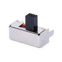 Same Sky (formerly CUI Devices) SLW-1298856-5A-RA-N-D ສະລາຍສະວິດ 12.9 x 8.8 x 5.6 mm, 5 mm ຕົວກະທົບສະລາຍຍົວສູງ, ມຸມຂວາ, ຜ່ານຮູ