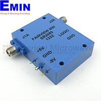 FairviewMicrowave SR2080 SMA PIN Diode Switch SP1T (50 Ohm, 2GHz - 8GHz , +23 dBm, SMA Female)