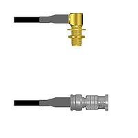 Amphenol Custom Cable Q-2P05H0003009i ສາຍສະບັບ RF SMA-RJB/HDBNC-SP G174 9I