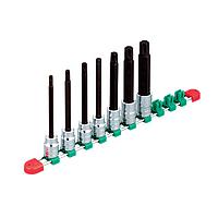 KTC TBT4L07T sq. T-Type Torx Bit Socket ຍາວ (1/2", 7pcs)