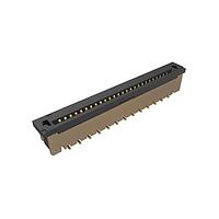 Amphenol FCI SFW26S-2STAE1LF Board Mount 1.00mm Flex Connector, SFW Straight series, 26 Position, Top Entry Surface Mount, ZIF, Gold plating