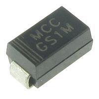 Micro Commercial Components (MCC) GS1M-LTP ຕົວຄັດກັບການຟື້ນຟູມາດຕະຖານ 1000V,1A