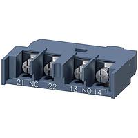 SIEMENS 3RV29014E ສະຫນັບສະຫນູນການຄວບຄຸມ TRANSVERSE AUX. SW 1NO+1NC RING LUG