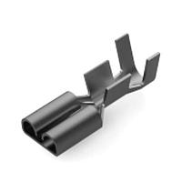 AMP Connectors - TE Connectivity 160913-4 (Cut Strip) Tab RECPT 6.35 x 0.81 mm ຕັດສະຕຣິບ 100 ຊິ້ນ