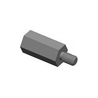 RAF Electronic Hardware M2149-3005-S-12 ເຮັກມິດຕຣິກ 6mm ເຮັກ X 14mm X M3 Thd ເຮັກຊະຍູດຜູ້ຊາຍ-ຜູ້ຍິງ Standoff