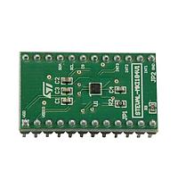 STMicroelectronics STEVAL-MKI184V1 ແຜງຕິດຕັ້ງເຄື່ອງຈັບເຄື່ອນ ISM303DAC ສໍາລັບປຸ່ມ DIL24 ມາດຕະຖານ