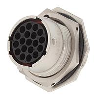 Amphenol SINE Systems RT071619SNH ຕົວເຊື່ອມ 16AWG 19 ກົງ Jamnut ຍິງ