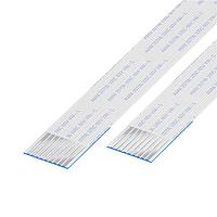 GCT (Global Connector Technology) 10-09-A-0050-C-4-08-4-T ເສັ້ນສາຍຕໍ່ລົງ FFC / FPC 1mm Pitch FlatFlexCable, 9Contact, Conductor SameSide, Len50mm/2in, Tin Plt