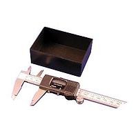 Hammond Manufacturing 1596B115 ກະຕ່າປອດຕິ້ງ Potting Box, Pack 1 1.28x2.52x3.5" Pack1
