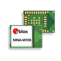 u-blox NINA-W106-00B ໂມດູນຫຼາຍໂປໂຕຄອນ ESP32, 802.11bgn+BT, ສະຫນາມອານເທນາ PCB, ເປີດ CPU