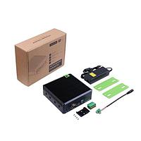 Seeed Studio 110110188 ຄອມພິວເຕີແບບບອດເທິງ reComputer Industrial J2011- ອຸປະກອນ AI Edge ບໍ່ມີພັນດ໌ຟອນດ໌ດ້ວຍໂມດູນ Jetson Xavier NX 8GB, ກະແຈອະລູມິເນຍມມີລະບົບລົມຜ່ອນພາຍໃນ, 2xRJ45 GbE, 1xRS232/RS-422/RS-485, 4xDI/DO, 1xCAN, 3xUSB3.2, ລະບົບ JetPack ທີ່ຕິດຕັ້ງລ່ວງໜ້າ