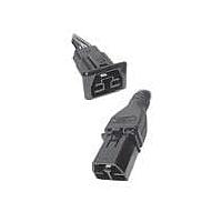Anderson Power Products 2031KK6-BK ສາຍພະລັງ DC 14 AWG ST UL 600V 90C