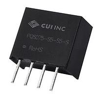 CUI Inc PQS075-S5-S12-S ປະຕິເສດ 12 Vdc, 0.062 A, 0.75 W, 4.75-5.25 Vdc I