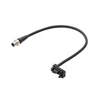Omron Automation and Safety F39-JGR3K-D ເສັ້ນສາຍອາເຊນເຊີ / ເສັ້ນສາຍອັກຊັວເຕີ Root Plug Cable RX 0.3 m