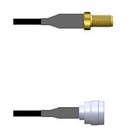 Amphenol Custom Cable Q-2Z0550008018i ສາຍສະບັບ RF SMA-SJ/TNC-SP RG58 18I