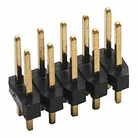 Harwin M22-2581005 ພິນສະຕຣິບ 10+10 DIL ດ້ານລຸ່ມ ENT VERT ພິນຫົວທາງທາງທອງ