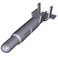 AMP Connectors - TE Connectivity 926887-1 (Cut Strip) ຕິດຕໍ່ SPLIT PIN 24-18 AWG ຕັດສະຕຣິບ 100 ຊິ້ນ