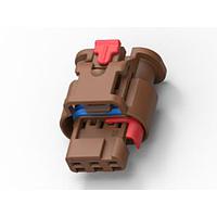 AMP Connectors - TE Connectivity 2098541-5 ກອງປົງ FML ASSY, STD, 3P, KEY A, T4, W/CPA