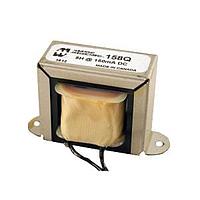 Hammond Manufacturing 158Q ຕົວກັ້ນກະທົບ DC DC reactor, filter choke, ຕິດຕັ້ງໃນທາງເປີດ, ອິນດັກທັນສ 5H, ກະສົບ DC 150 ma.
